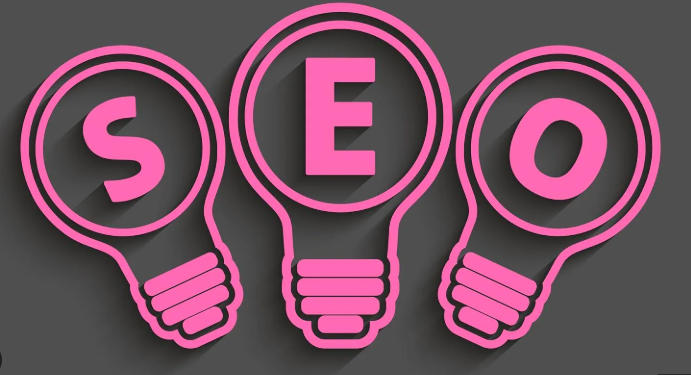 SEO imagen bombillas rosa