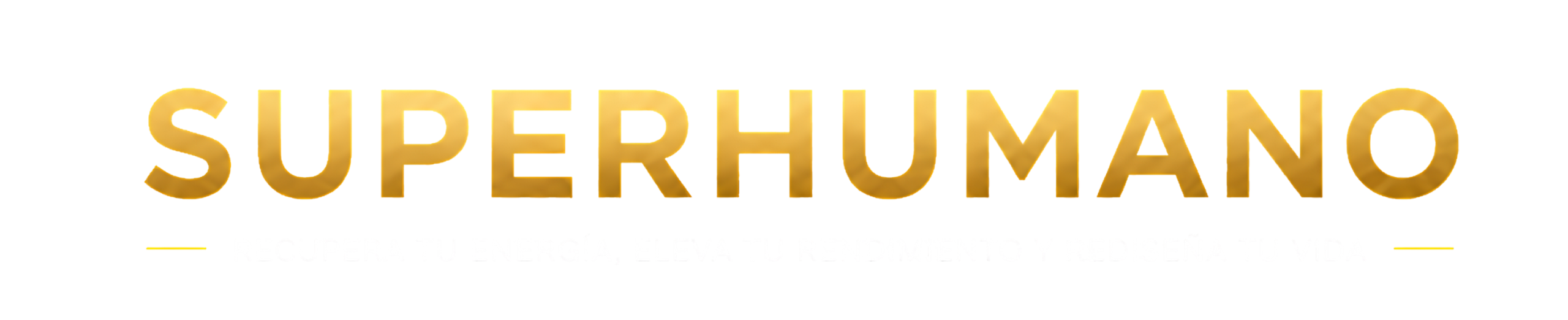Logotipo de SUPERHUMANO, programa de Miguel Navarro